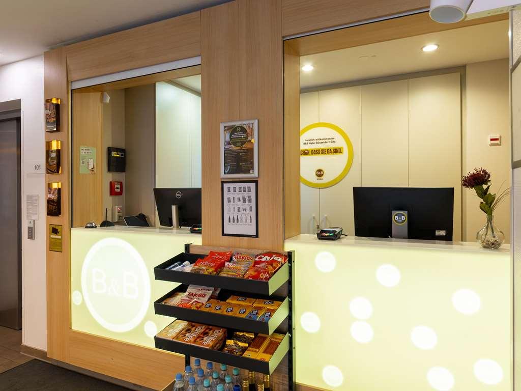 B&B Hotel Duesseldorf-City Interiør billede